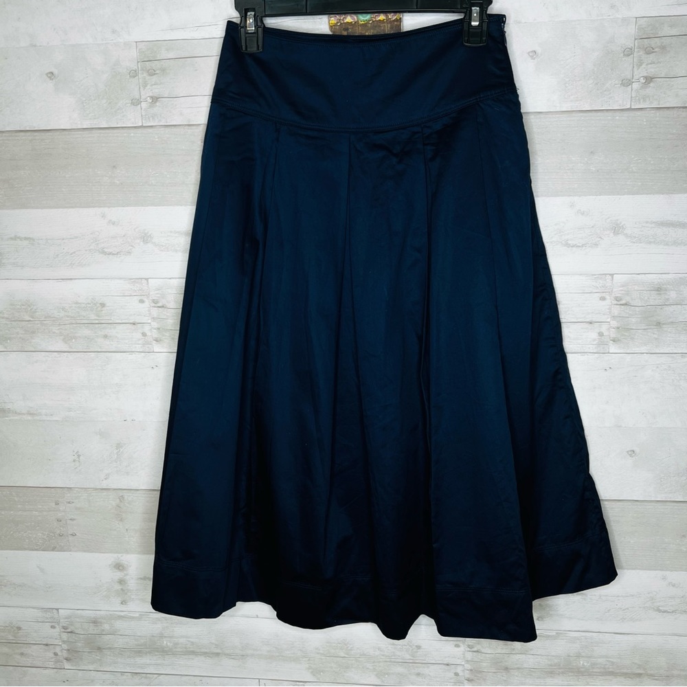 GAP | Navy Aline Midi Skirt